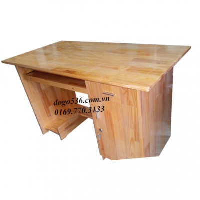 bàn vi tính gỗ tự nhiên